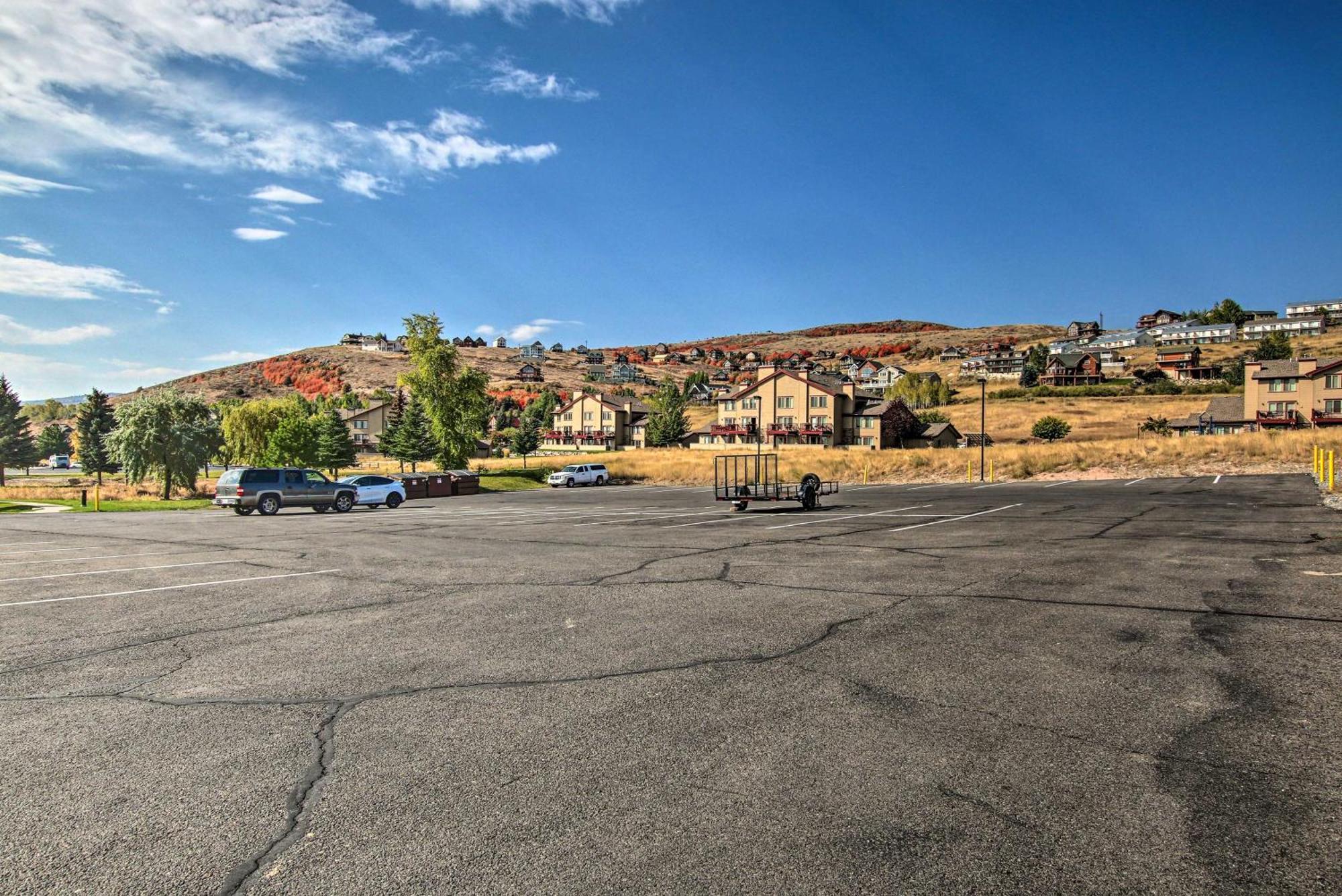 Garden With Pool Access By Bear Lake!